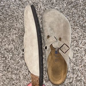 Brand new suede men’s Birkenstock clogs size 11